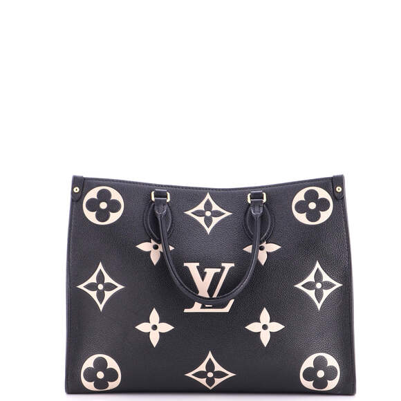 Louis Vuitton MM OnTheGo Tote Bicolor Monogram Empreinte Giant - Picture 3 of 6
